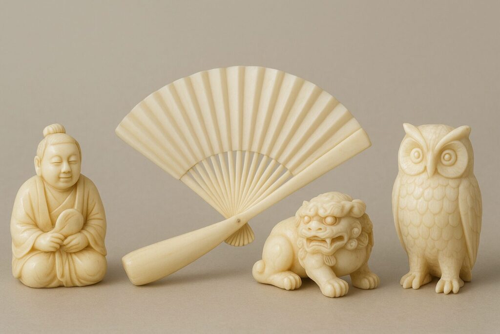 象牙細工の種類と価値を総まとめ｜置物・印材・根付・装飾品の特徴と
