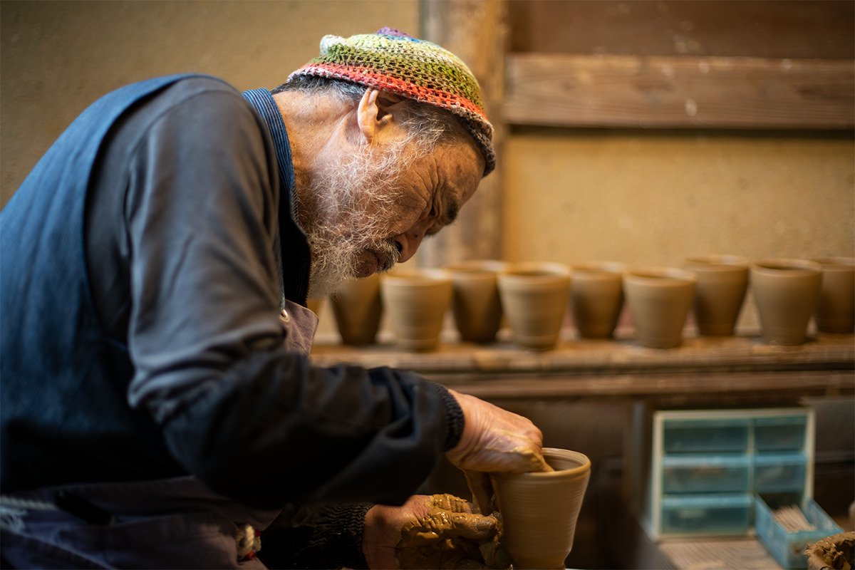 菊池寛実記念 智美術館《中里 隆 陶の旅人》陶芸家・中里隆さんの旅を