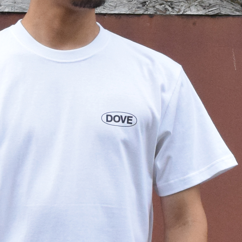 オールドロゴTシャツ ホワイト | 国産高級ウェットスーツのDOVE