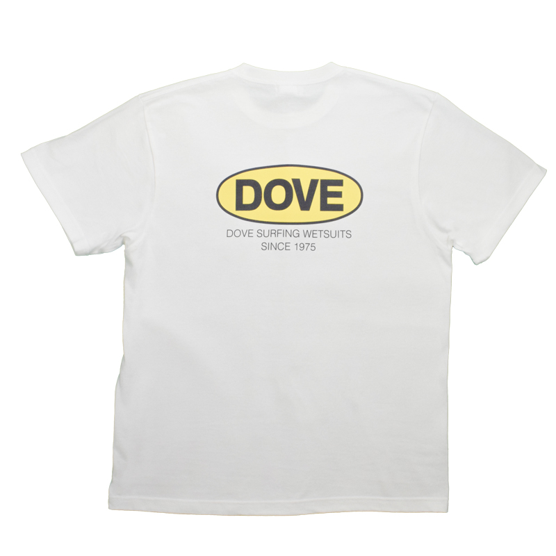 オールドロゴTシャツ ホワイト | 国産高級ウェットスーツのDOVE