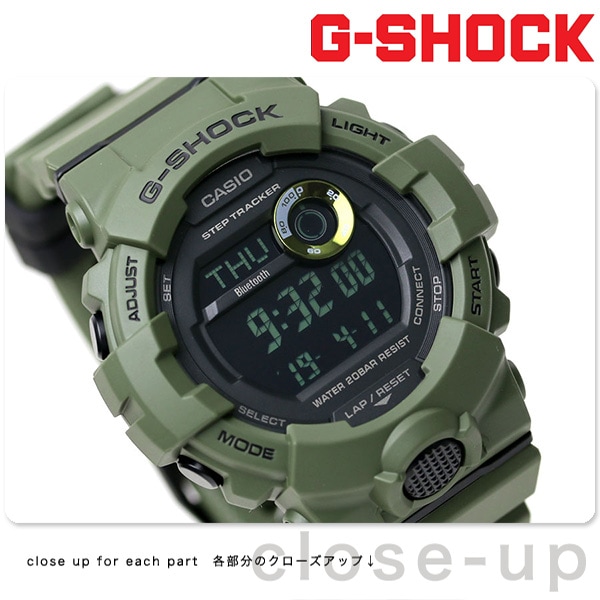 dショッピング |G-SHOCK G-SQUAD GBD-800 メンズ 腕時計 GBD-800UC-3DR
