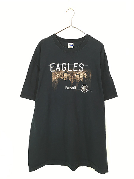 古着 00s EAGLES 「Farewell I Tour」 ツアー ロック バンド Tシャツ