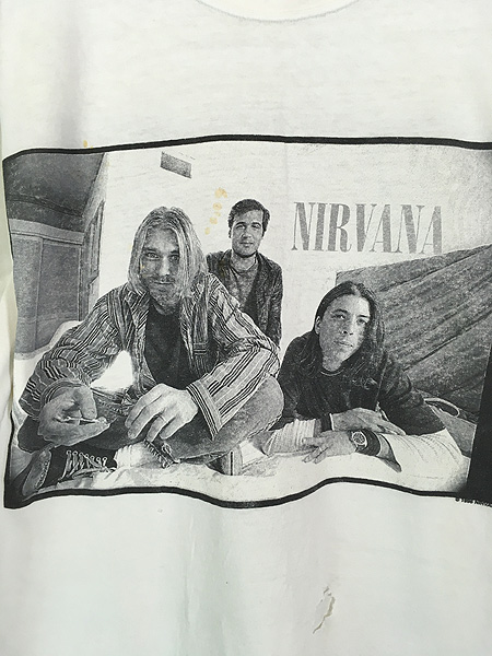 古着 90s NIRVANA 「PORTRAIT」 メンバー フォト グランジ ロック
