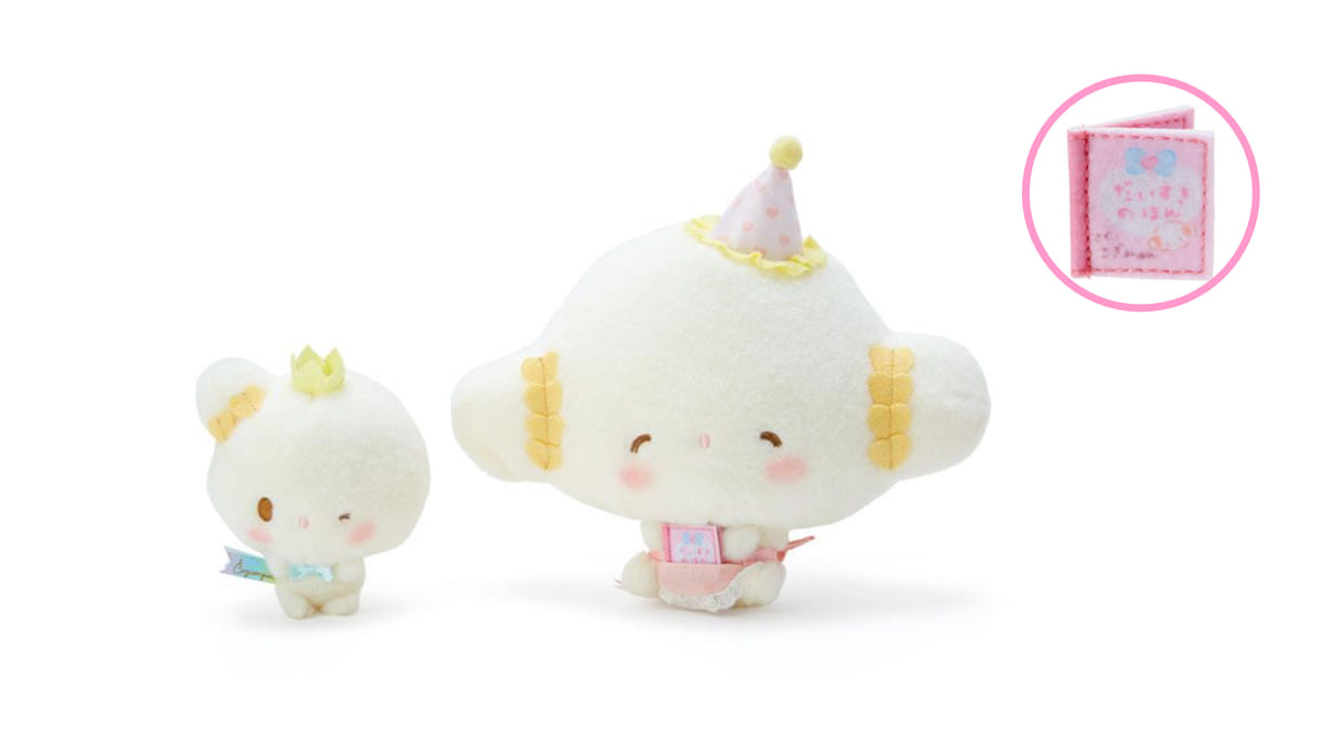 仲間が増えた、こぎみゅんのぬいぐるみやポーチ！サンリオ「ようこそ