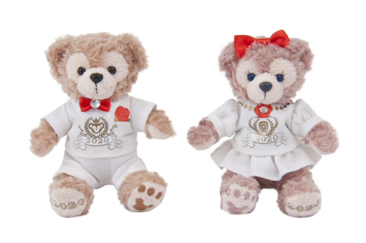 2020年は白と赤のコレクションドール！東京ディズニーシー“ダッフィー