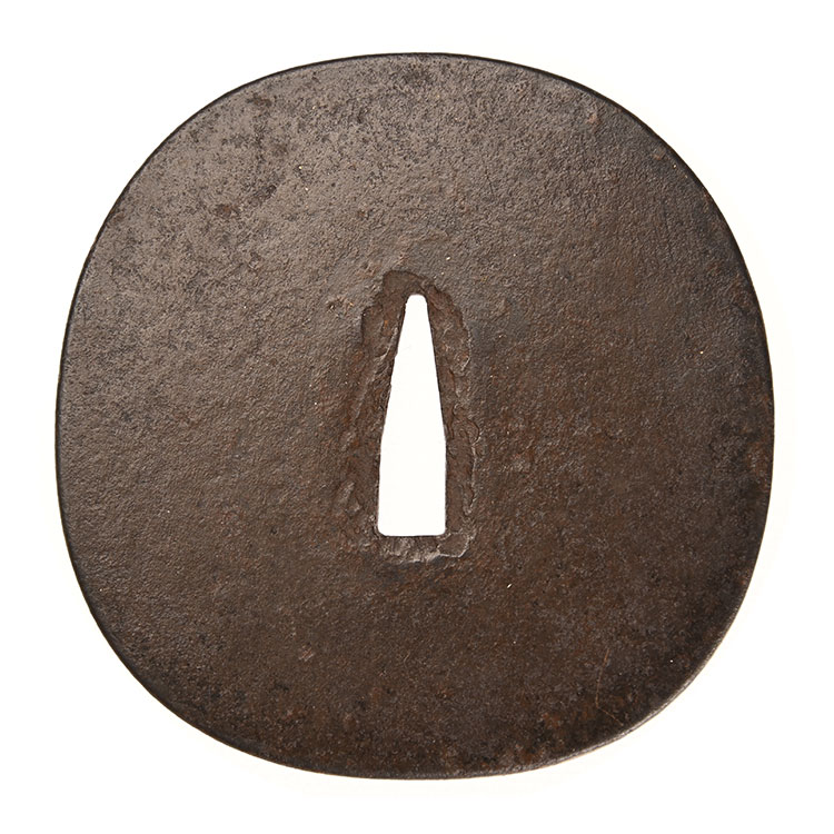 刀匠 無相図鍔/鐔 保存刀装具 ｜日本刀販売は永楽堂