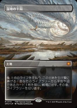 ドラゴンスケイル・Foil】(115)□ボーダーレス□《湿地の干潟/Marsh