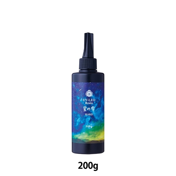 レジン液 『UV-LEDレジン 星の雫 ハード 500g』 PADICO パジコ UV