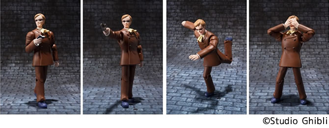 想造ガレリア」シリーズからロボット兵 ＆ムスカのフィギュアが登場
