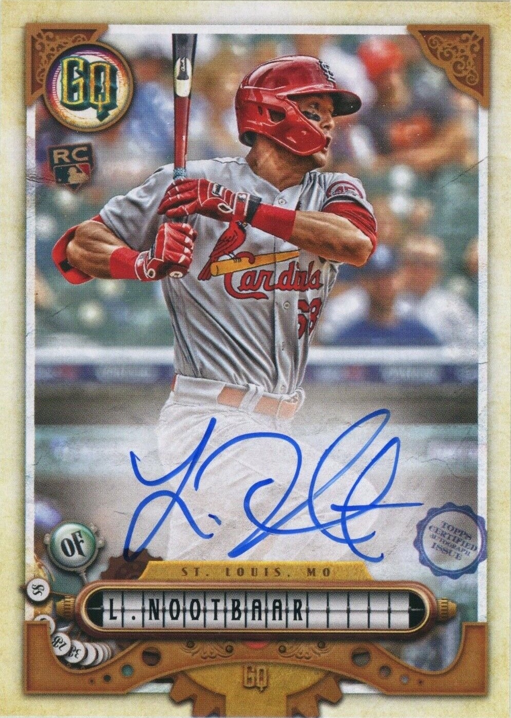 MLB Future Watch: Lars Nootbaar Baseball Cards, St. Louis Cardinals