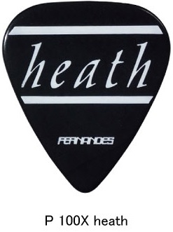ピック】X JAPAN ベーシストHEATHモデルピックが発売！限定版・通常版2