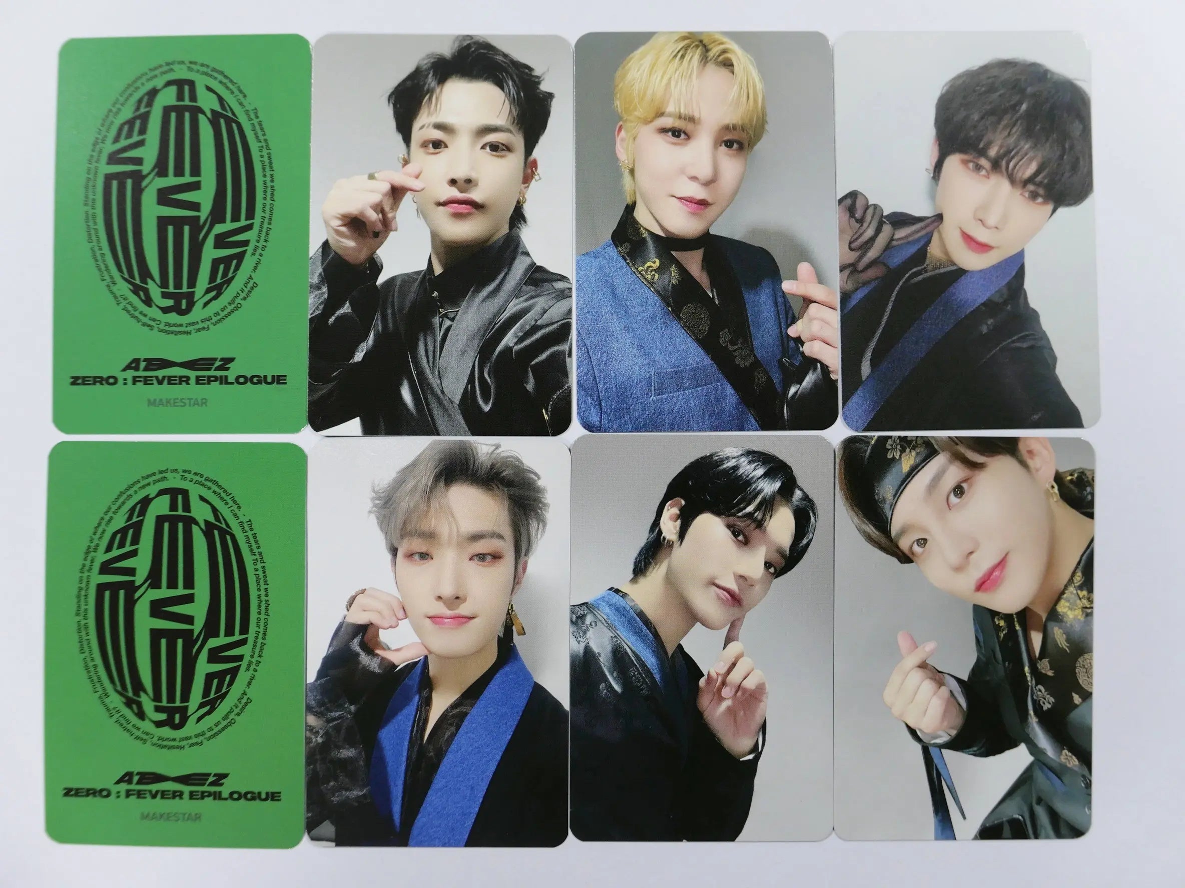 ATEEZ makestar トレカ セット ATEEZ トレカ セット Photocard 8.0
