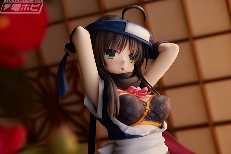 全高約300ミリ、1/3.5スケールの超ビッグサイズ！『千恋＊万花』常陸