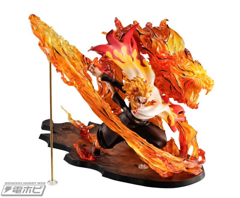 鬼滅の刃』炎の呼吸・伍ノ型「炎虎」を放つ煉獄杏寿郎がPrecious