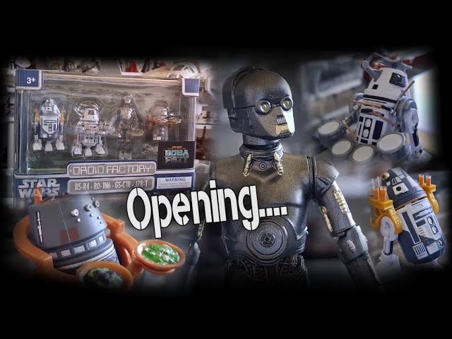 Opening: Book of Boba Fett DROID FACTORY 4 Pack | Star Wars 3.75