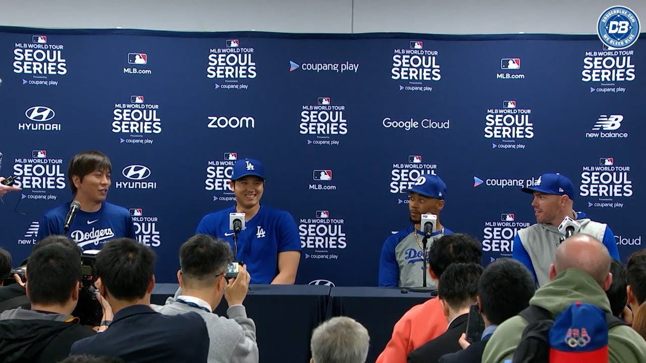 Seoul Series: Shohei Ohtani, Mookie Betts and Freddie Freeman