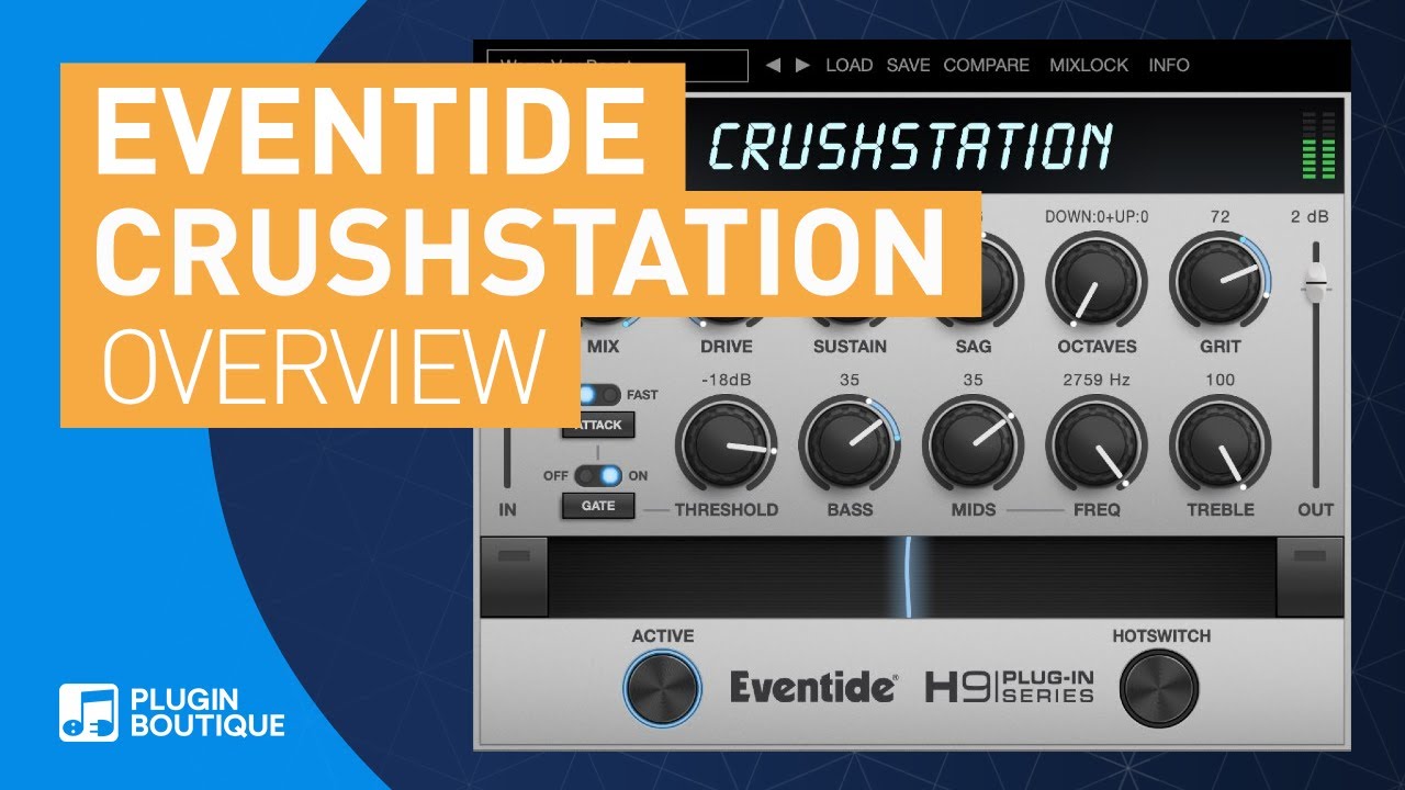 CrushStation by Eventide | Quick Start Tutorial & Review of Key