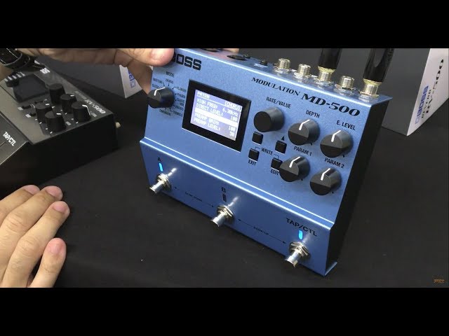 BOSS MD-500をデジマート担当者が弾いてみた - YouTube