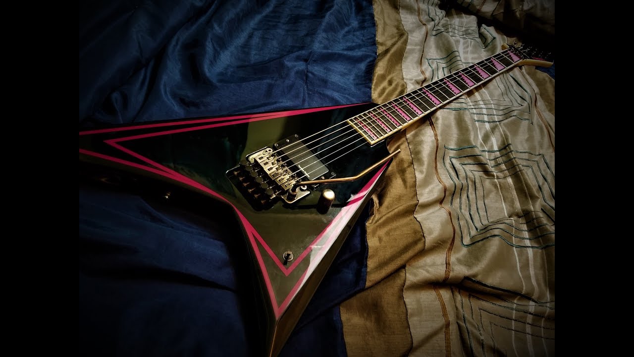 ESP Edwards E-AL-166 Pink Sawtooth - YouTube