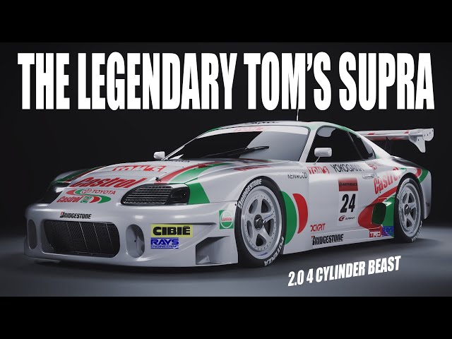 The Story of the Castrol TOM's Supra: a 4 Cylinder Legend - YouTube