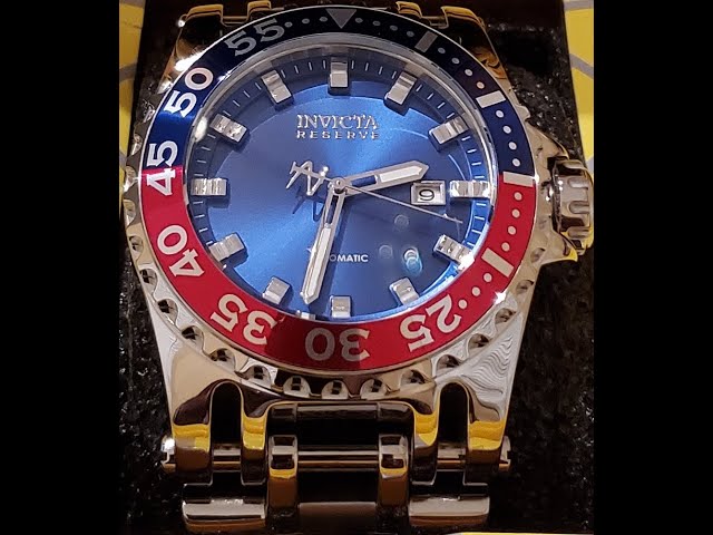 Invicta Reserve Chaos Automatic Model No. 38703 Unboxing! - YouTube