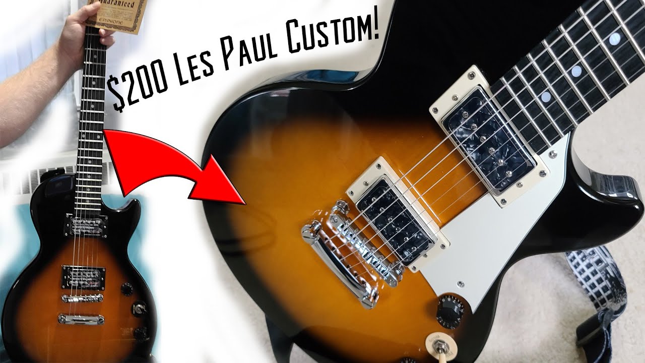 Turning an Epiphone Les Paul Special II in to something SPECIAL