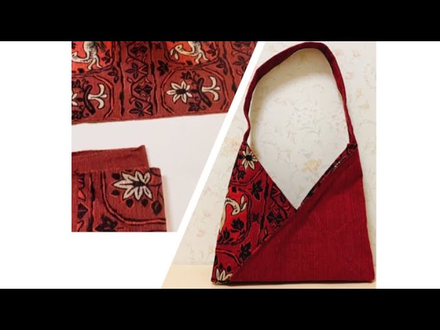 帯で作る簡単・便利なバッグ♪ Easy and convenient bag made from