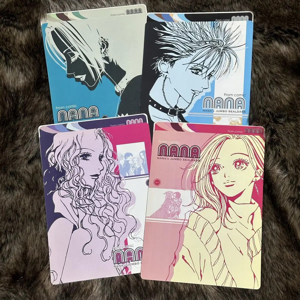 Nana jumbo sticker Yazawa Ai Nana Hachi Shin Reira classic rare