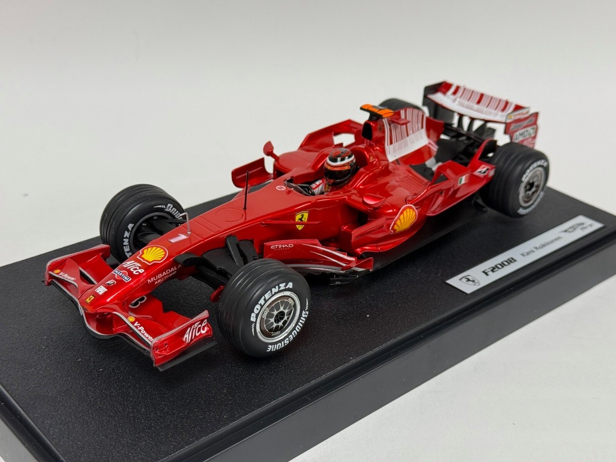 1/18 Hot Wheels Ferrari F2008 from 2008 of Kimi Raikkonen L8781