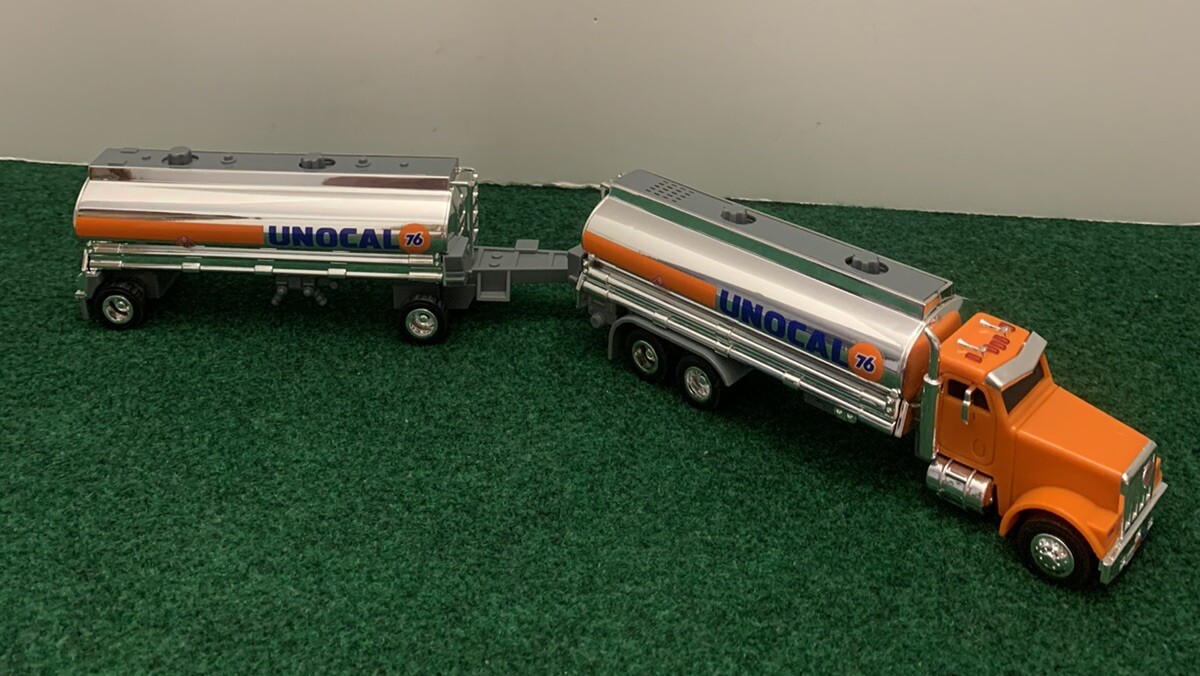 Vintage Unocal 76 Super Tanker Rig With Additional Tanker With