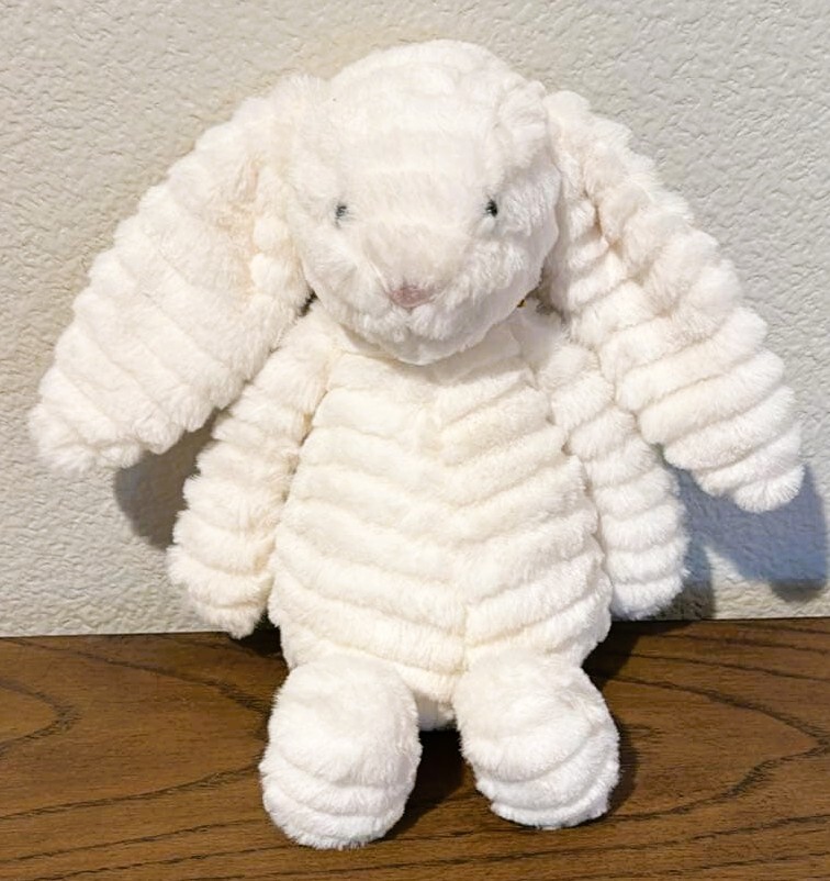 Jellycat Bashful Luxe Bunny Nimbus Medium Plush Toy BAS3NIM Easter