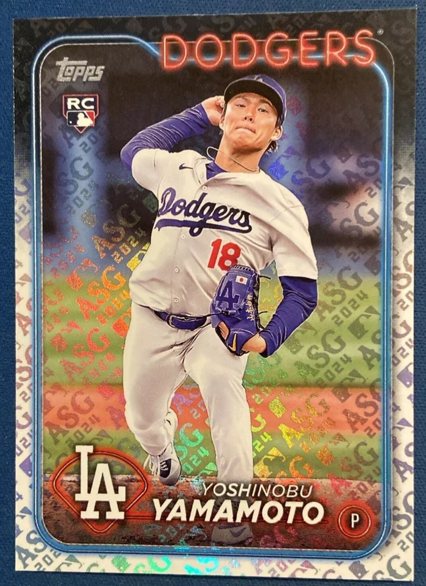 Yoshinobu Yamamoto 2024 Topps All Star Foil Stamped Exclusive