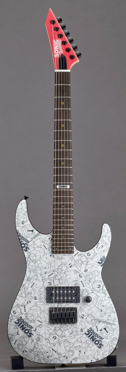 ESP×SONIC SONIC THE HEDGEHOG GUITAR III -Classic Sonic Edition