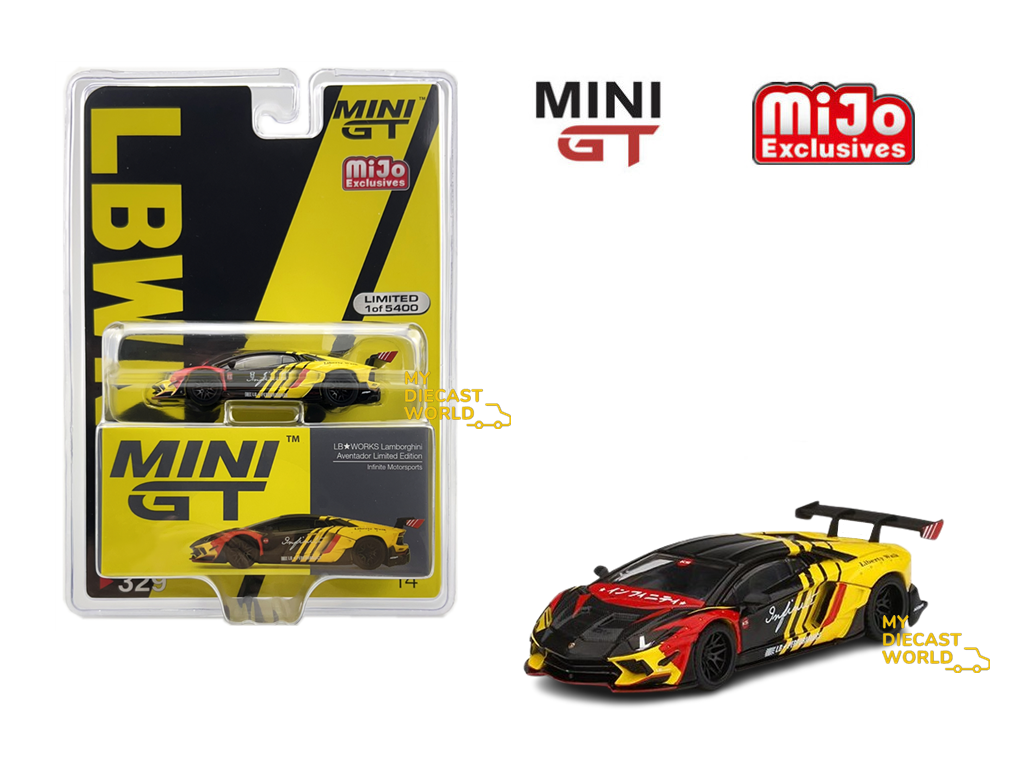 Mini GT 1:64 LBWK Lamborghini Aventador mgt00329 Infinite