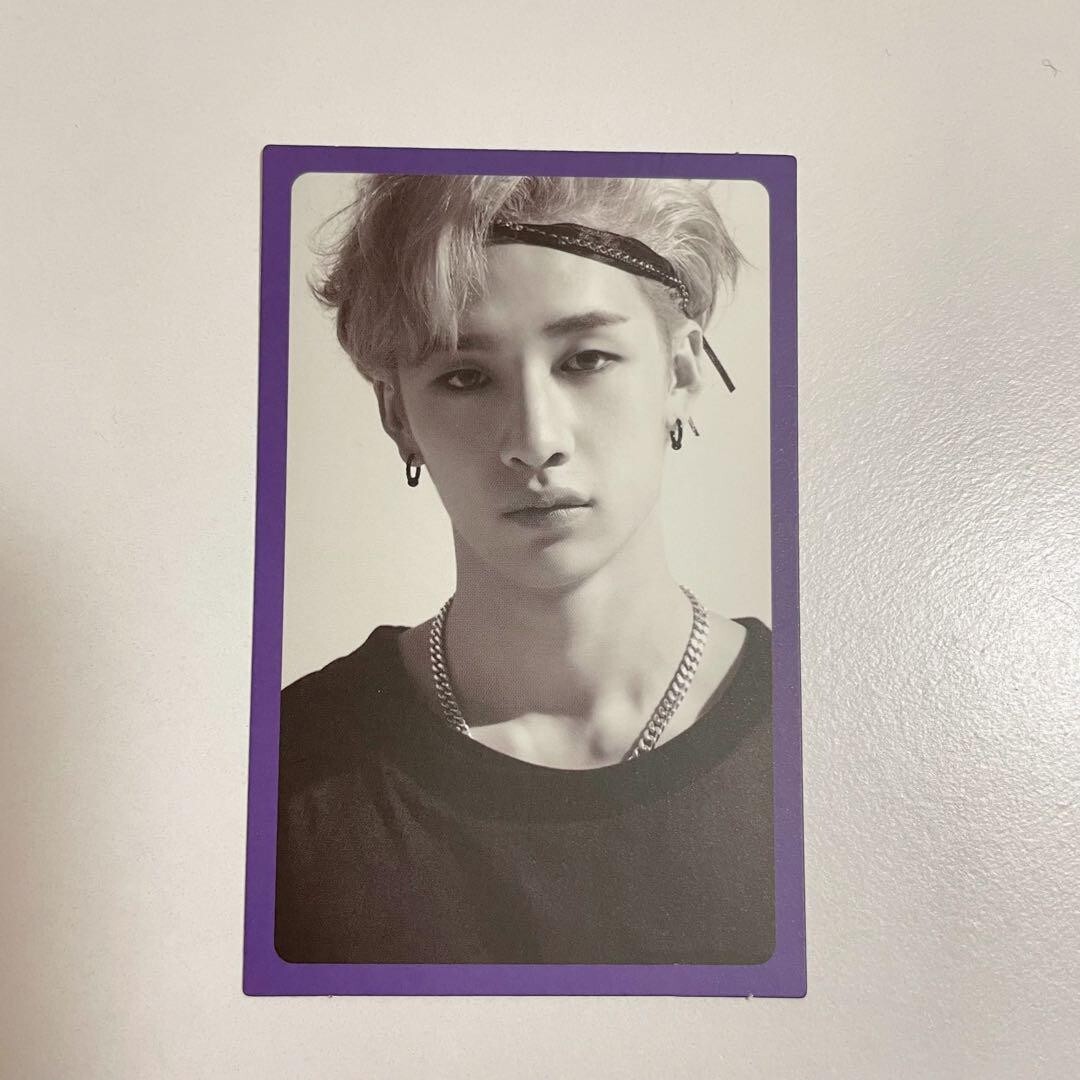 Stray kids Bang Chan Official Photo Card I am you 3rd Mini Album