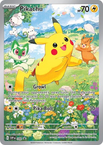 2025 POKEMON JPN SCARLET & VIOLET PROMOS #242/SV-P PIKACHU CGC 10