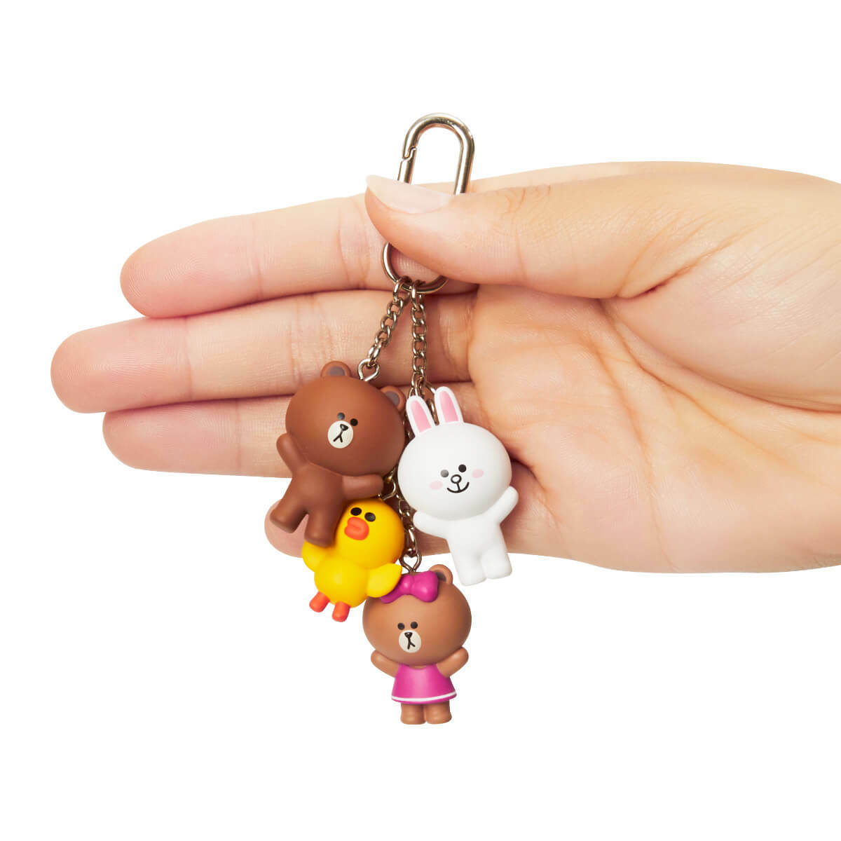 LINE FRIENDS BROWN & FRIENDS WAGGLE WAGGLE FIGURE KEYRING | eBay