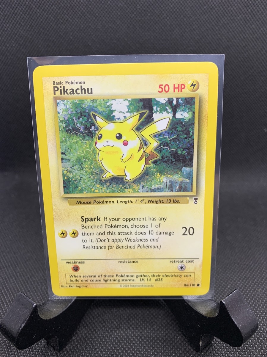 PIKACHU 86/110 LEGENDARY COLLECTION POKEMON CARD | 2002 WOTC