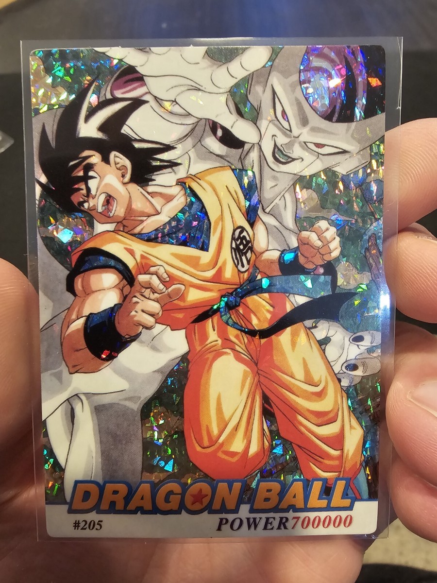 Dragon Ball Z Art Collection Goku Gokou Card #205 DBZ Holo Foil