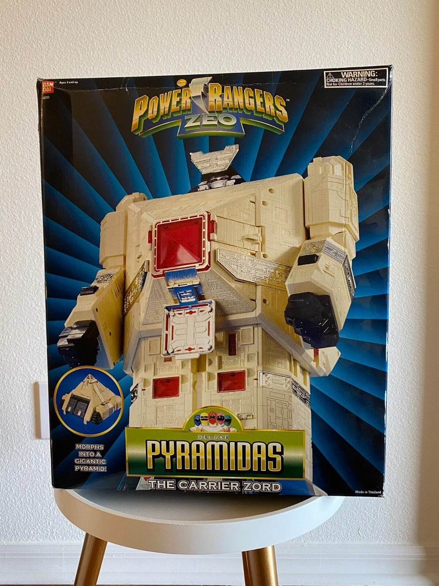 Vintage 1996 Bandai Power Rangers ZEO Deluxe ~ Pyramidas The