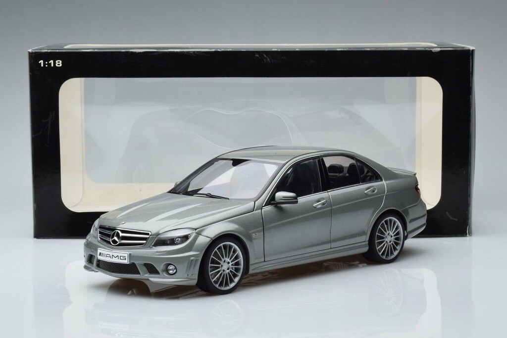 MERCEDES-BENZ C63 AMG SEDAN GREY AUTOART NEW IN BOX | eBay
