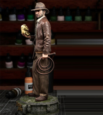 1/6 1/8 Indiana Jones 3D Print Garage Kit Figure Model Kit
