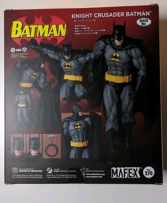 Mafex No. 270 Knight Crusader Batman Black Ver. Medicom Exclusive