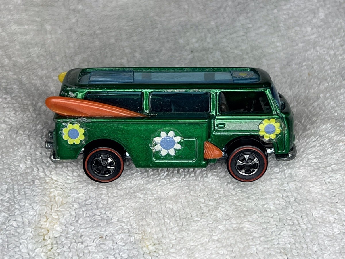 HOT WHEELS REDLINE VOLKSWAGEN BEACH BOMB GREEN VERY NICE!!!!! | eBay