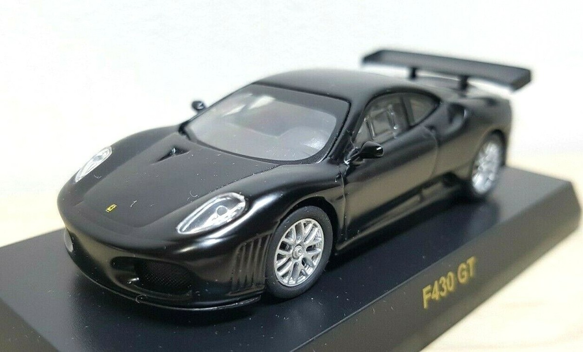Kyosho 1/64 FERRARI F430 GT BLACK diecast car model | eBay