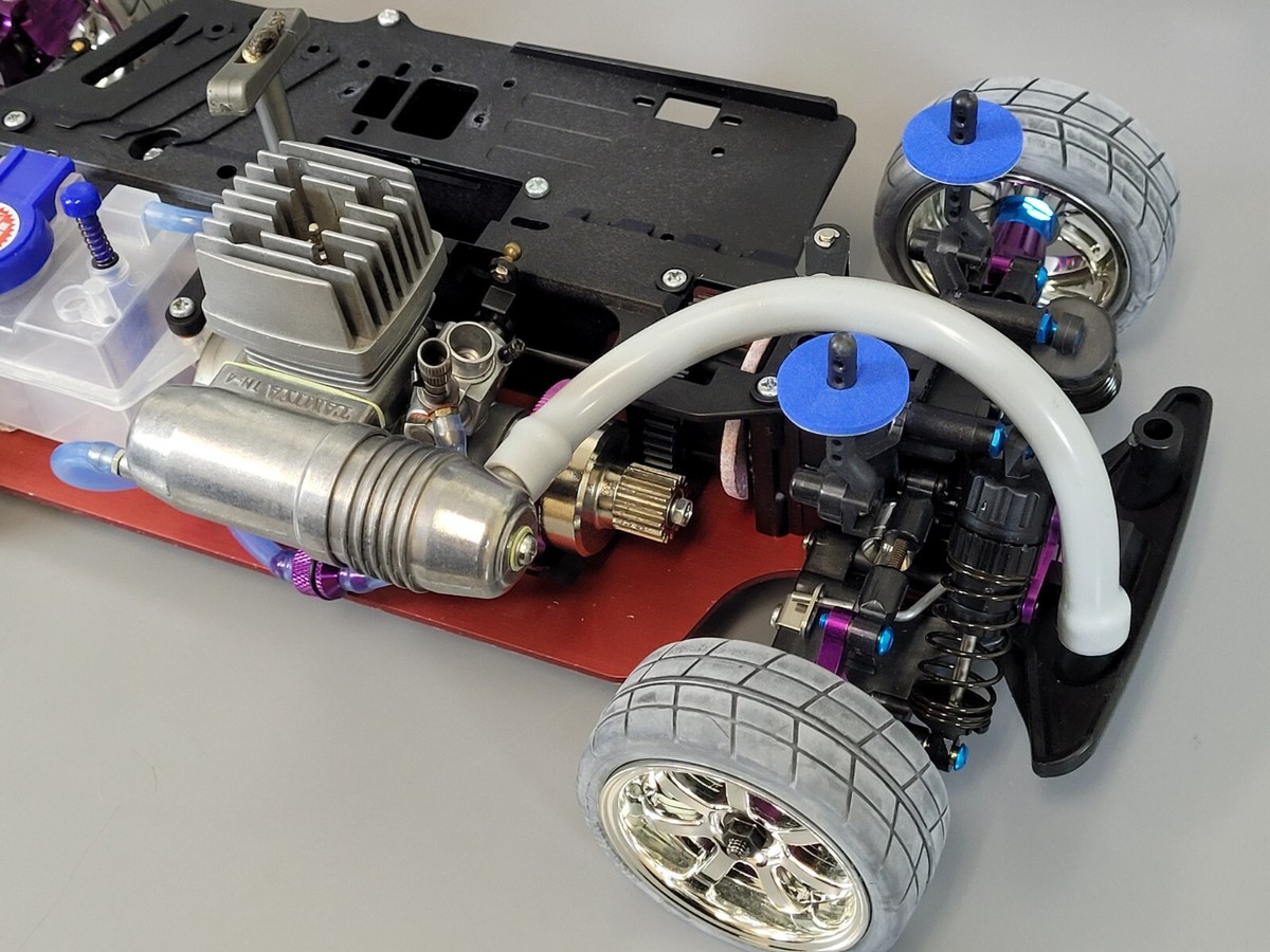 Tamiya 1/10 R/C TG10-Mk.1 Glow-Engine Nitro Gas Racing NSX Raybrig
