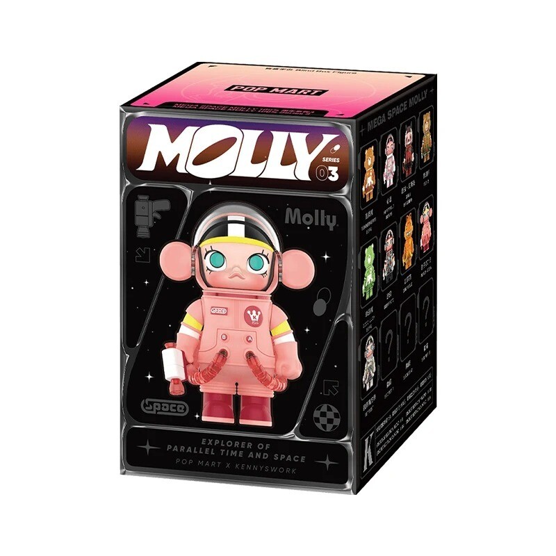 POP MART MEGA SPACE MOLLY 100% SERIES 3 Blind Box Action Figure