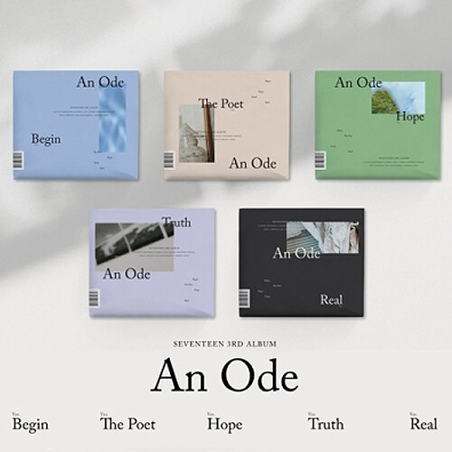 SEVENTEEN [AN ODE] 3rd Album CD+POSTER+2ea Photo Book+4p Card+GIFT