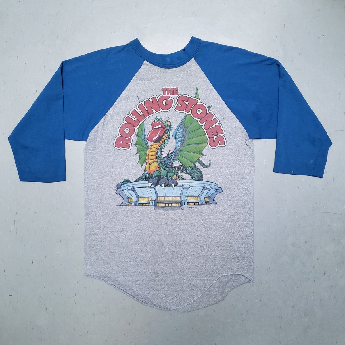 80s Rolling Stones Journey 1981 Stadium Tour Tshirt George