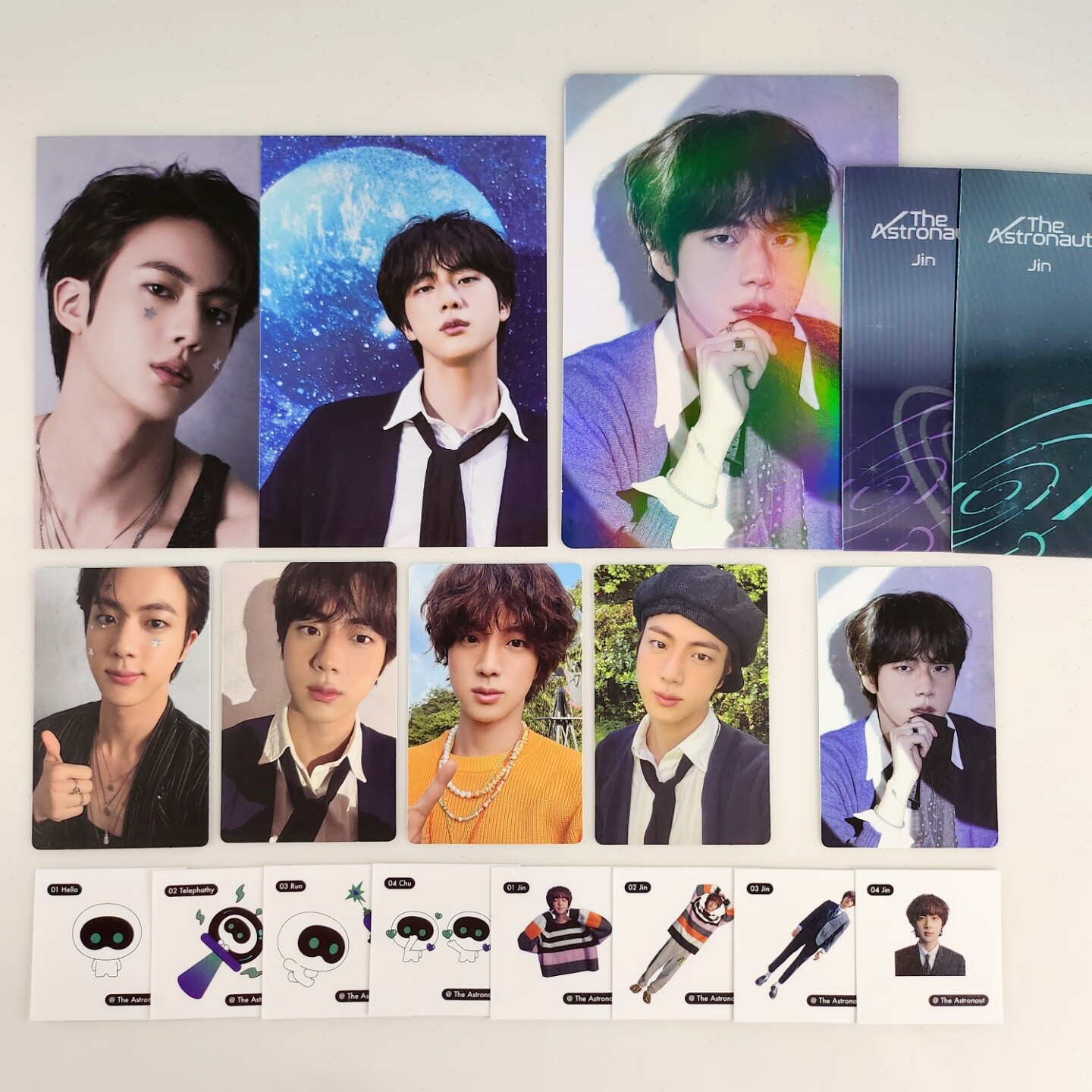 BTS JIN The Astronaut Album Official Weverse Shop POB, Photo Cards